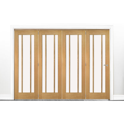 B-Grade Oak Internal Unfinished Fold Room Divider Kit (51822)