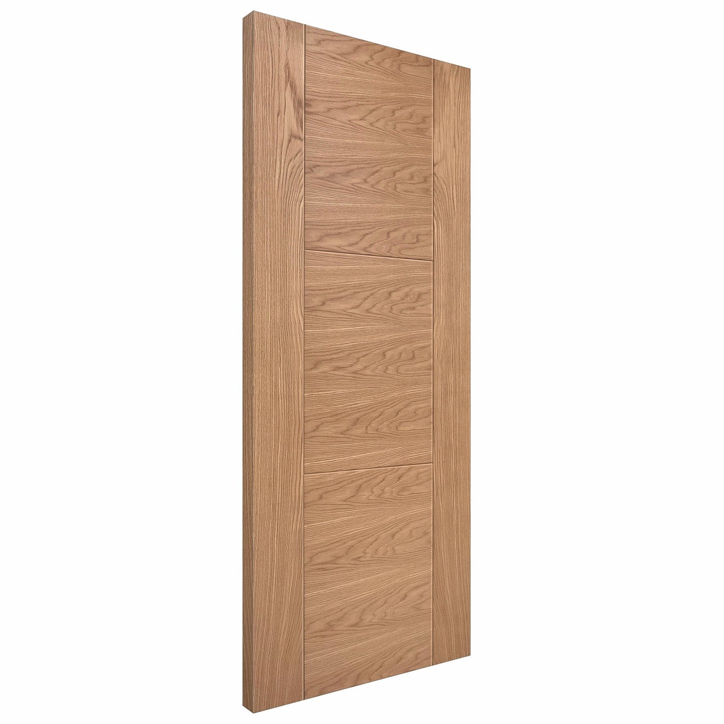 Oak Internal Unfinished Trent 3 Panel Door (84452)