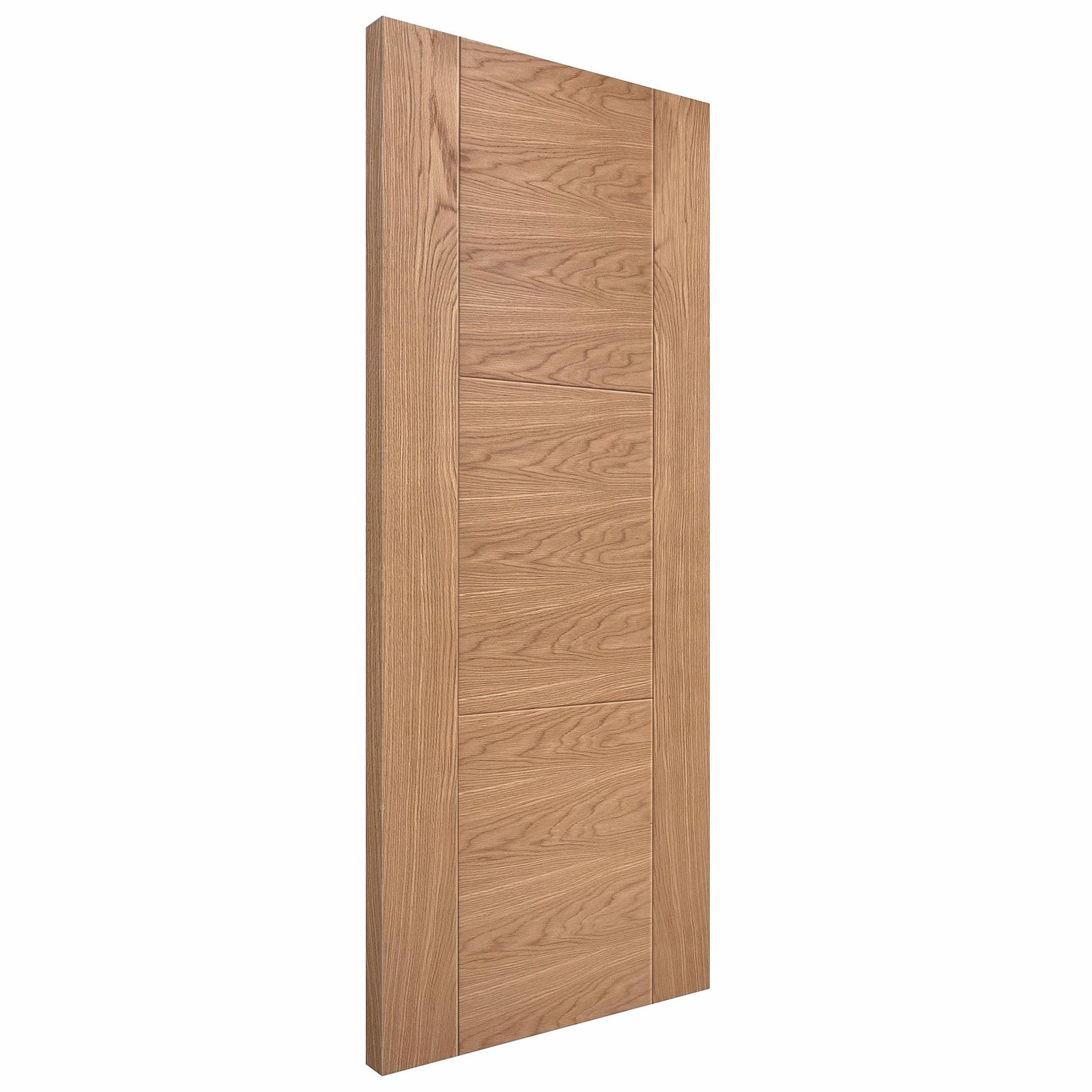 Oak Internal Unfinished Trent 3 Panel Door (84452)