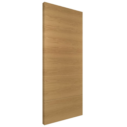 B-Grade Oak Internal Fully Finished Augusta 5 Panel Door (38419)