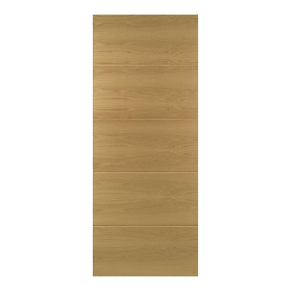 B-Grade Oak Internal Fully Finished Augusta 5 Panel Door (38419)