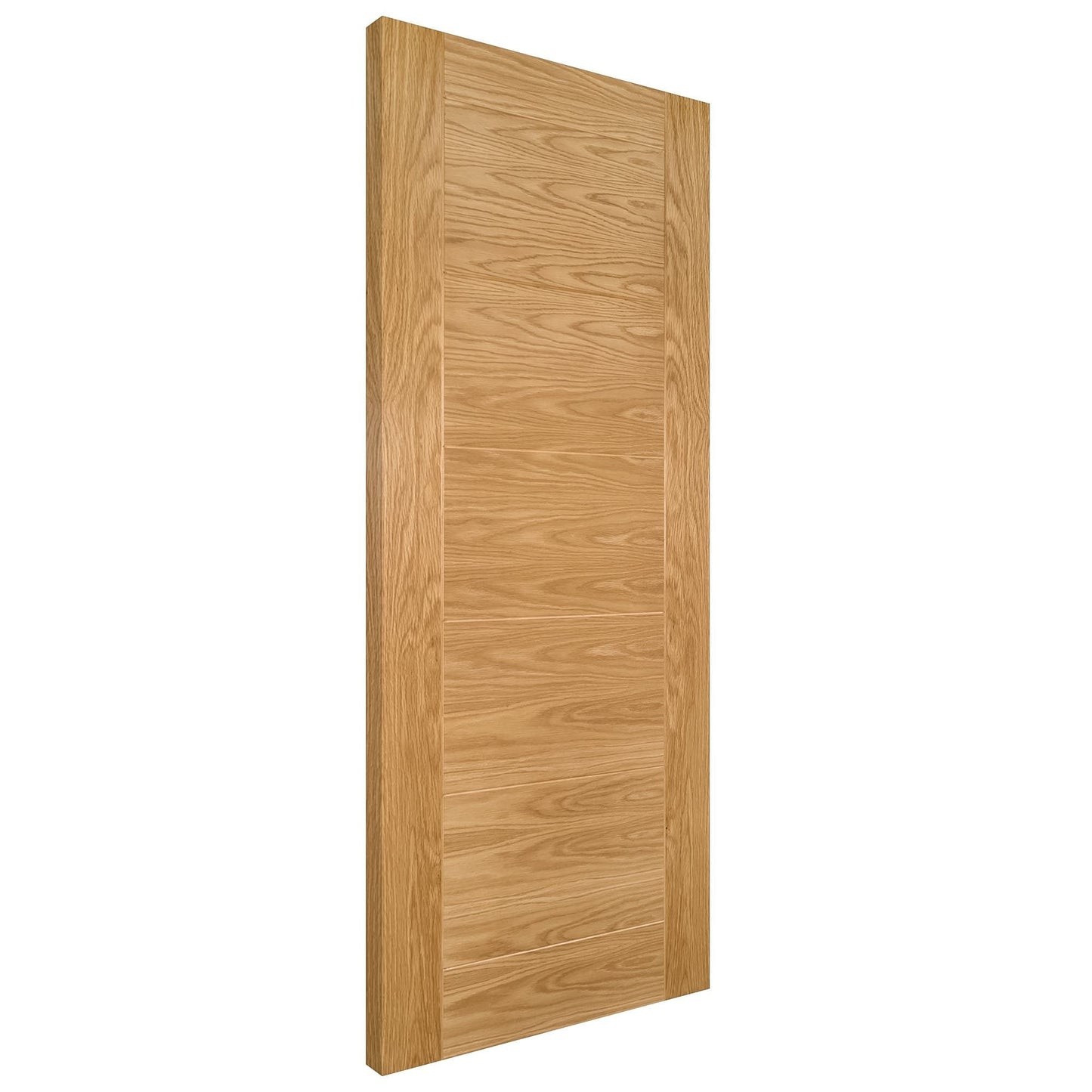 B-Grade Oak Internal Fully Finished Seville 7 Panel Door (38437)