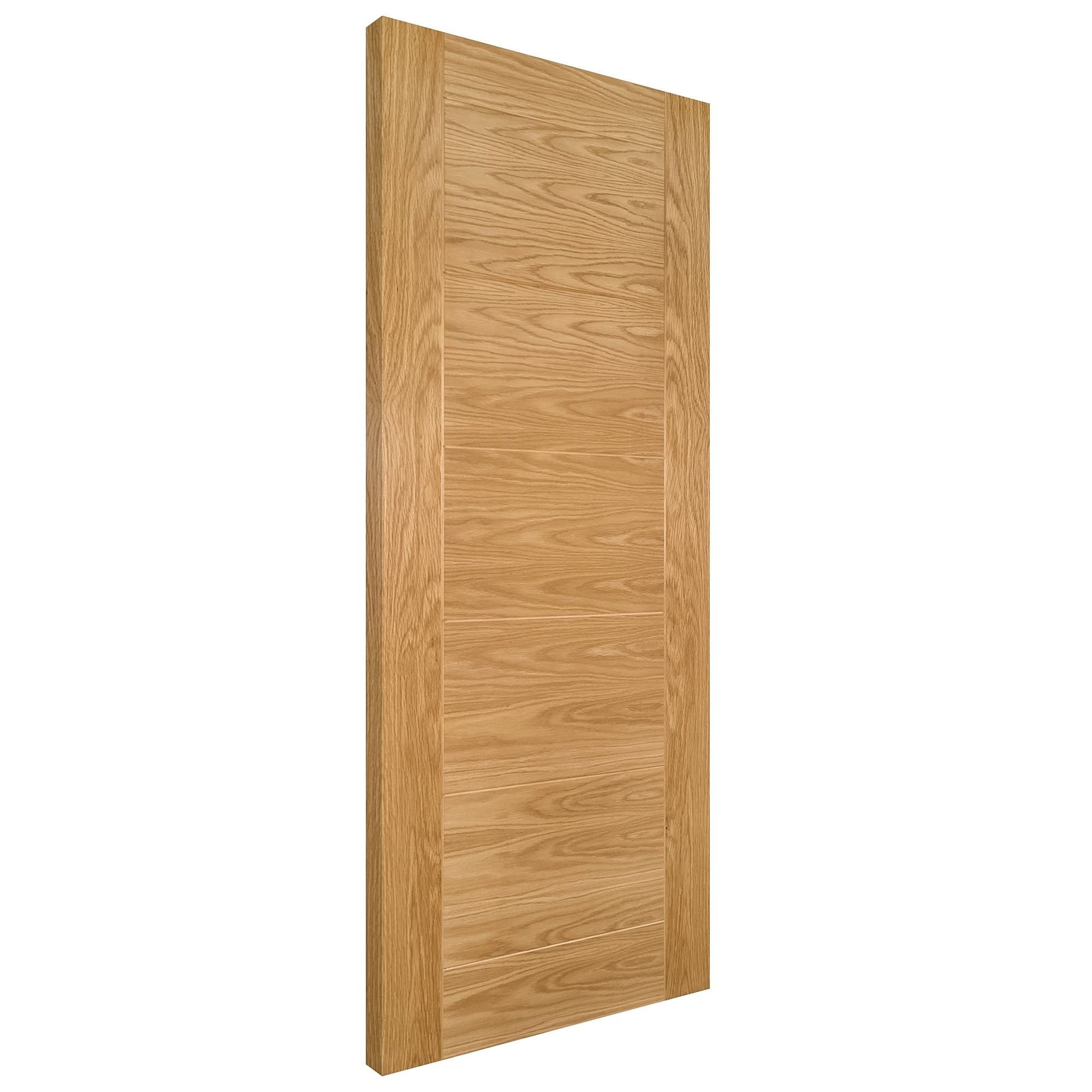 B-Grade Oak Internal Fully Finished Seville 7 Panel Door (38437)
