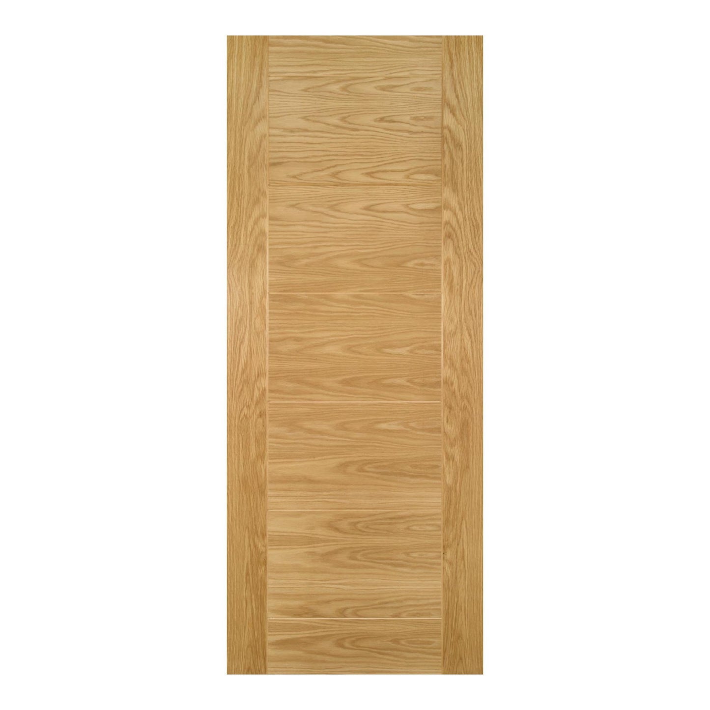 B-Grade Oak Internal Fully Finished Seville 7 Panel Door (38437)