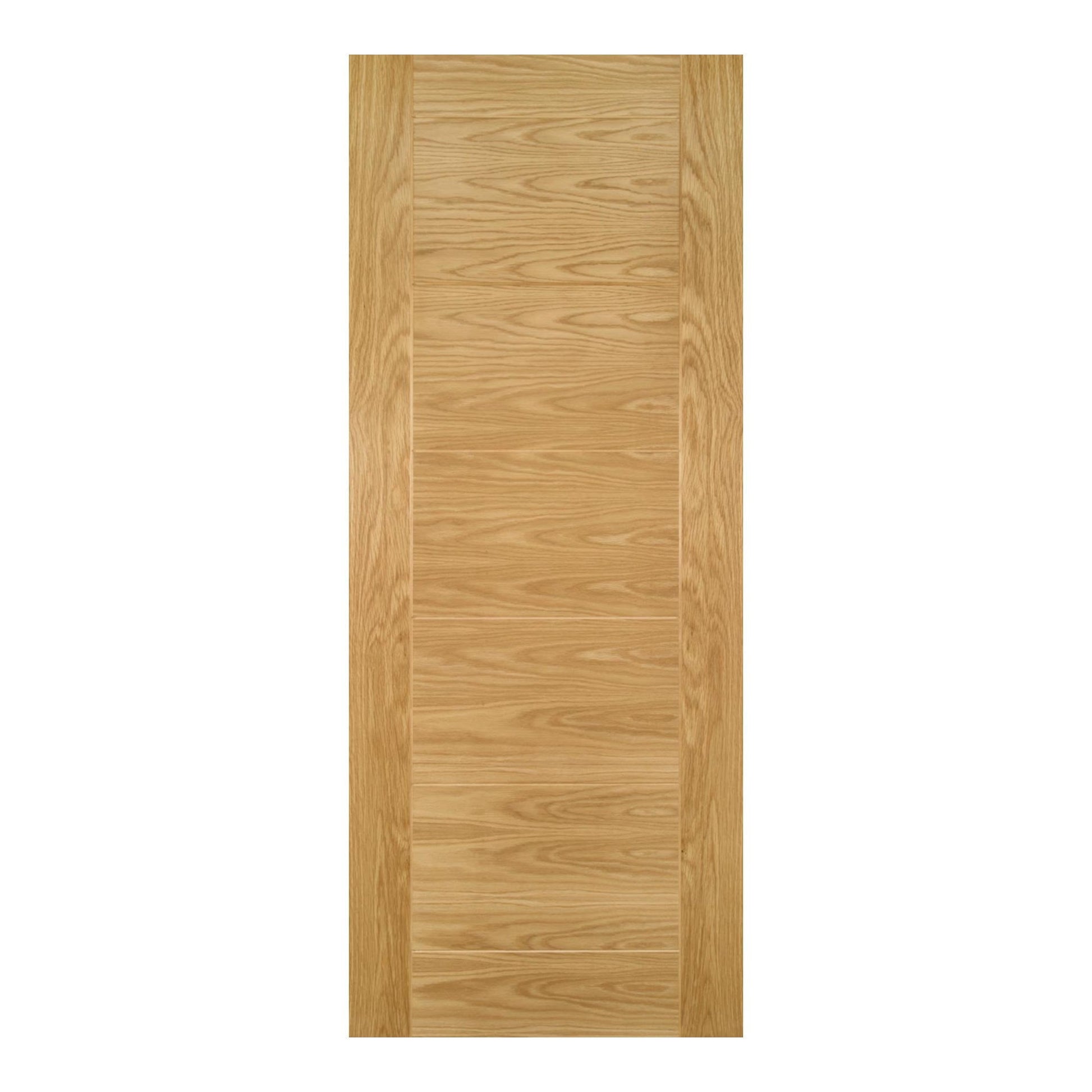 B-Grade Oak Internal Fully Finished Seville 7 Panel Door (38437)