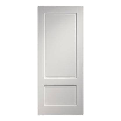 B-Grade White Internal Primed Madison 2 Panel Door (77067)