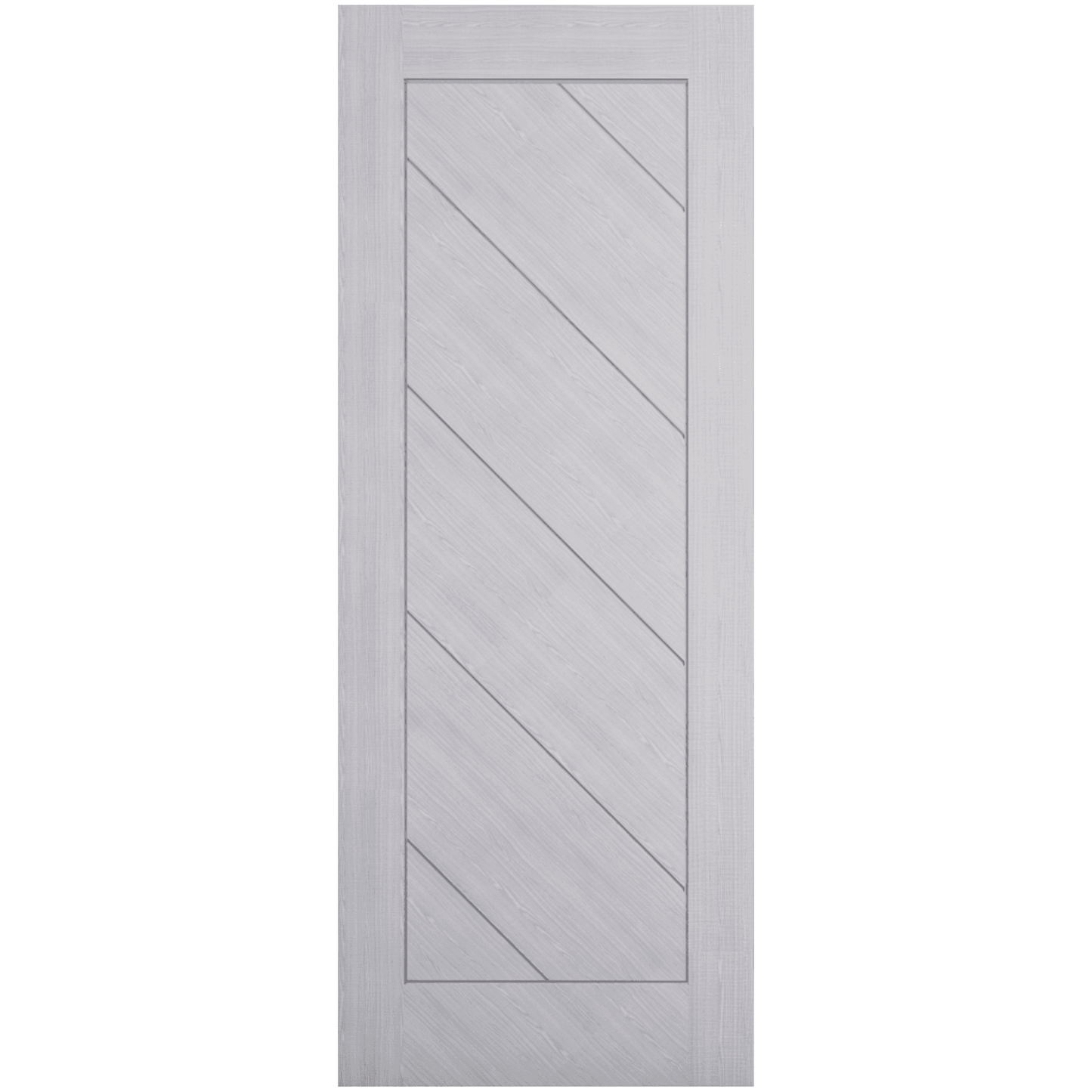 B-Grade Light Grey Internal Fully Finished Torino 6 Panel FD30 Fire Door (85869)