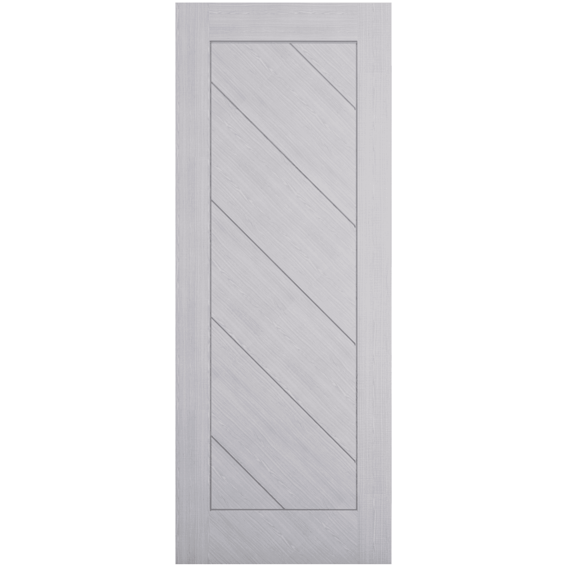 B-Grade Light Grey Internal Fully Finished Torino 6 Panel FD30 Fire Door (85869)