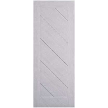 B-Grade Light Grey Internal Fully Finished Torino 6 Panel FD30 Fire Door (85869)