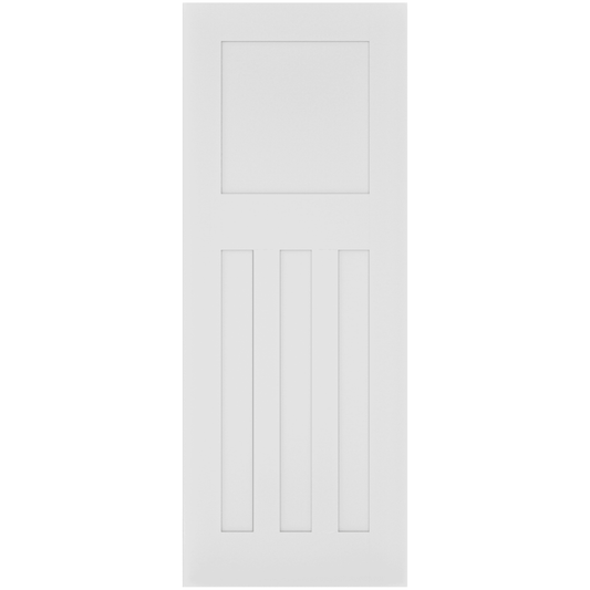 B-Grade White Internal Primed Cambridge 4 Panel Door (86384)