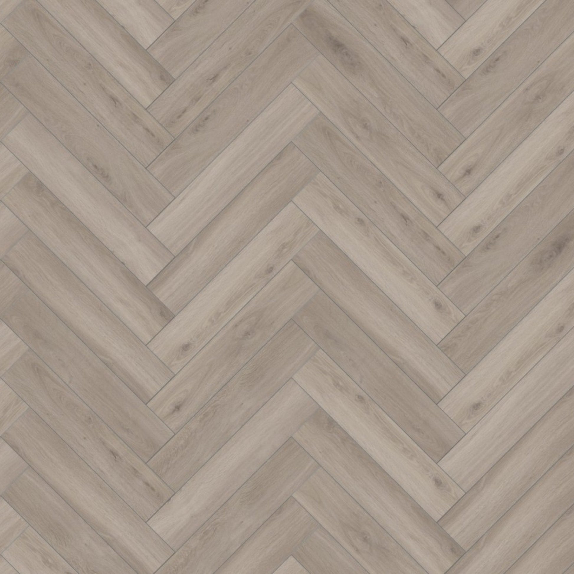 Oak Silver - Herringbone 8mm Laminate Flooring (89187)