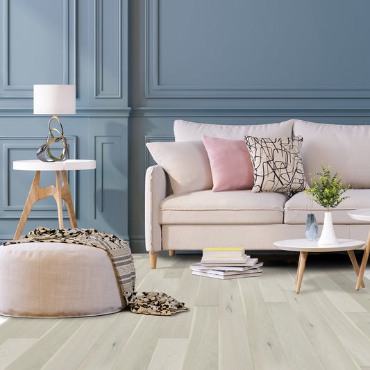 Cashmere Oak 1-Strip - Manor 14mm Matt UV lacquer Engineered Real Wood Flooring (87456)