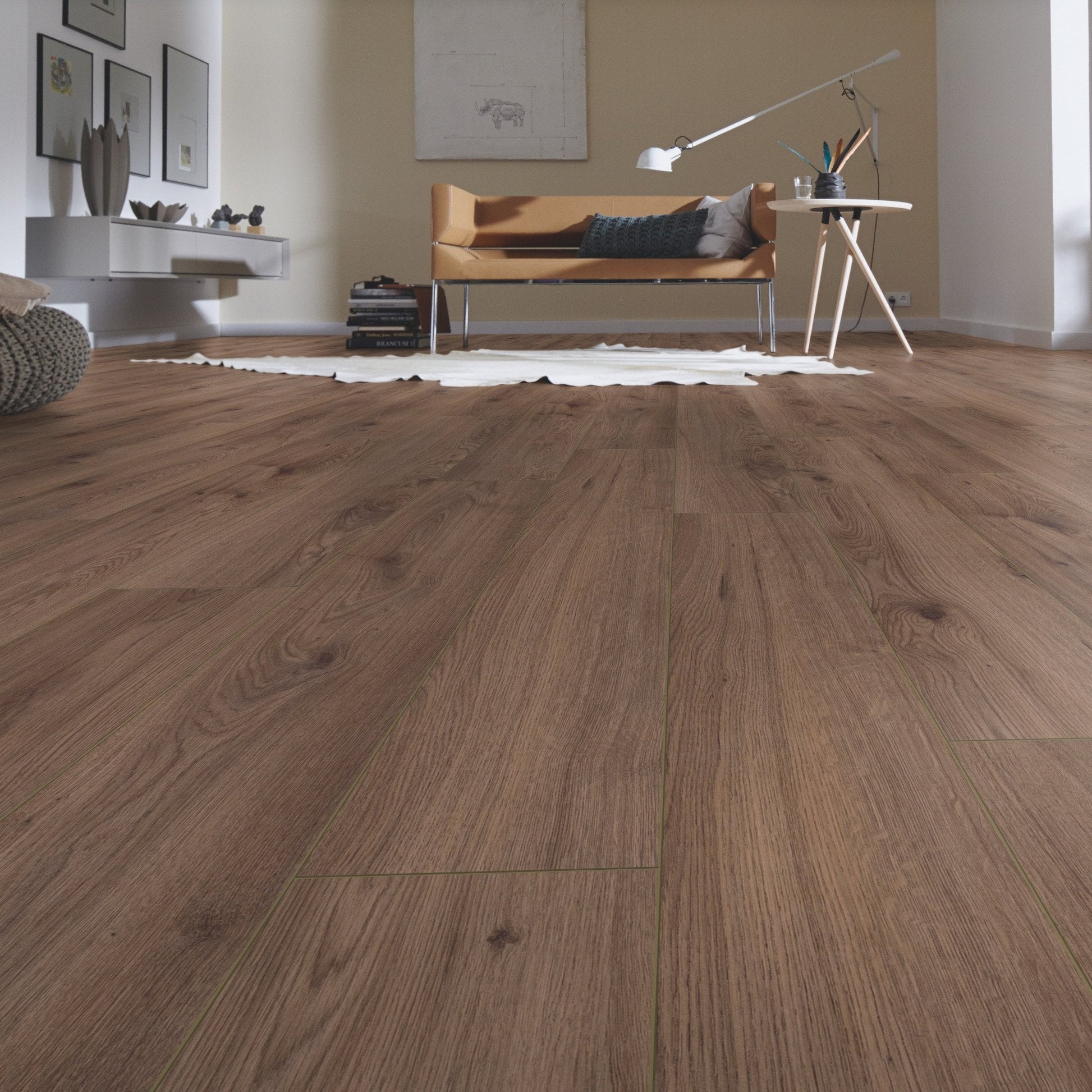 Millenium Brown Oak - Advanced 8mm Laminate Flooring (106488)
