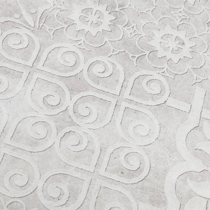 Relief White - Lustre Authentic 8mm Matt Laminate Flooring (48718)