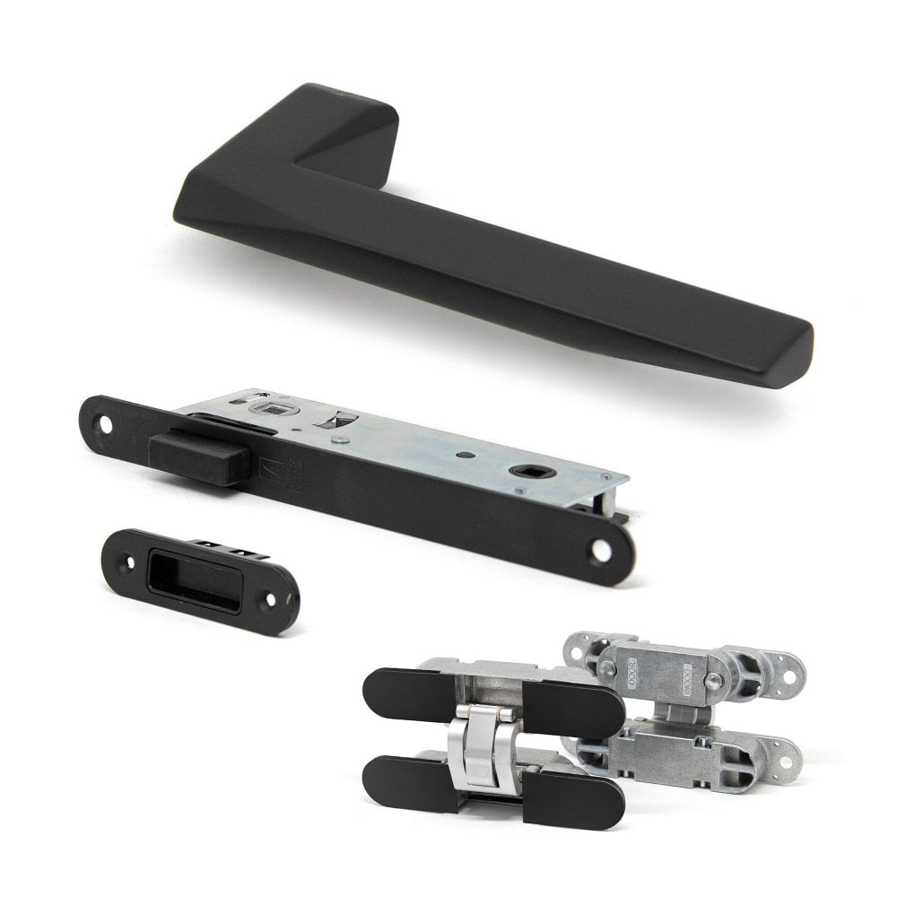 Studio Matt Black Square Rose Slim Handle Pack (1351)