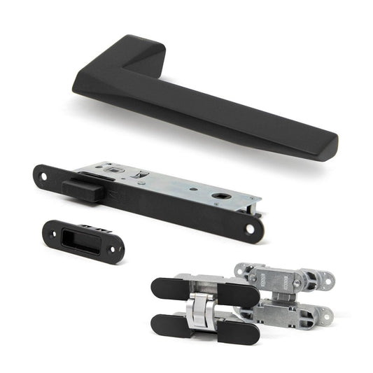 Studio Matt Black Square Rose Slim Handle Pack (1351)