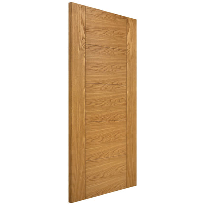 Internal Oak Fully Finished Milano FD30 Fire Door (LIBOAKMILFD)