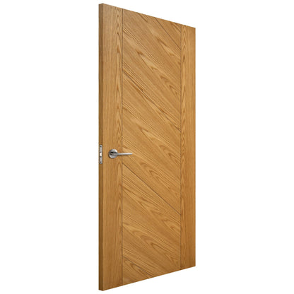 Internal Oak Fully Finished Porto Door (LIBOAKPOR)