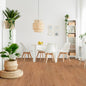 Natural Oak - Premier 14mm Brushed UV lacquer Engineered Real Wood Flooring (75571)