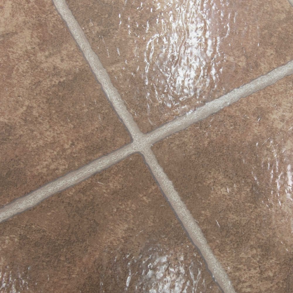 Light Stone - Valm 1.5mm Self-Adhesive Vinyl Tile Flooring (108582)