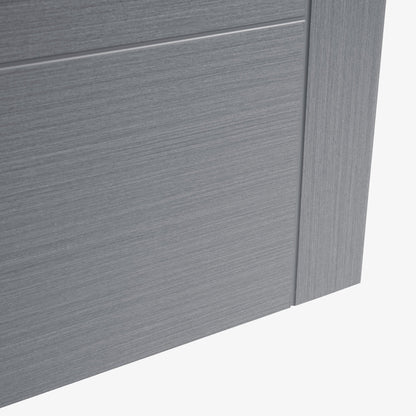 Internal Fully Finished Light Grey Endure Parma 5P Laminate Door (LAMLGPAR)