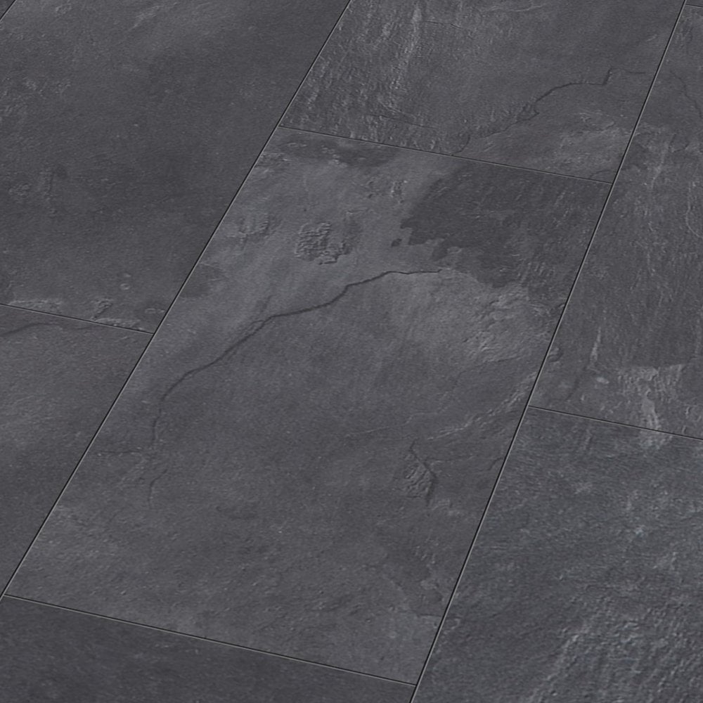 Black Slate - Universo Water-Resistant 8mm Laminate Flooring (113494)