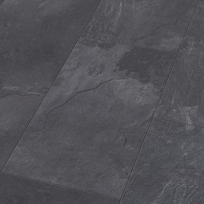 Black Slate - Universo Water-Resistant 8mm Laminate Flooring (113494)
