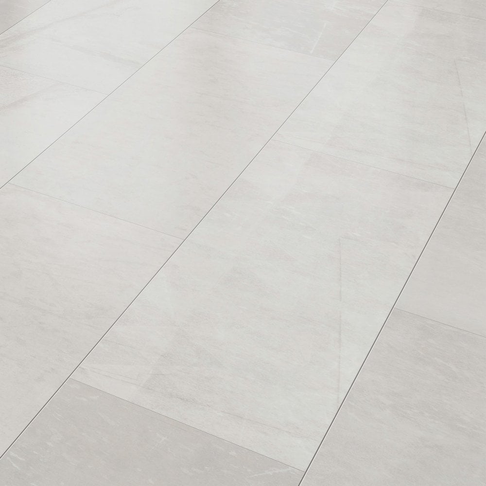 Concrete White Stone - Universo Water-Resistant 8mm Water-Resistant Laminate Flooring (113504)