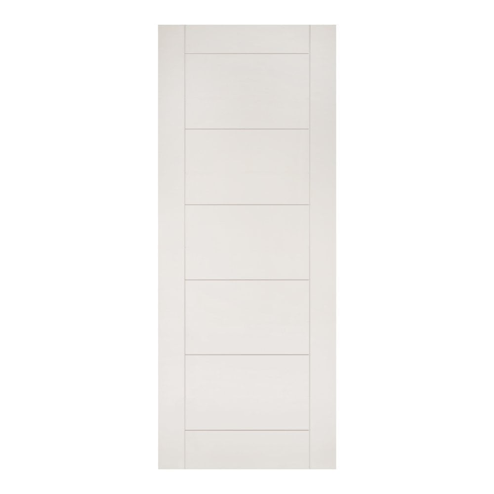 White Primed Linear 7P Door (LIN7P)