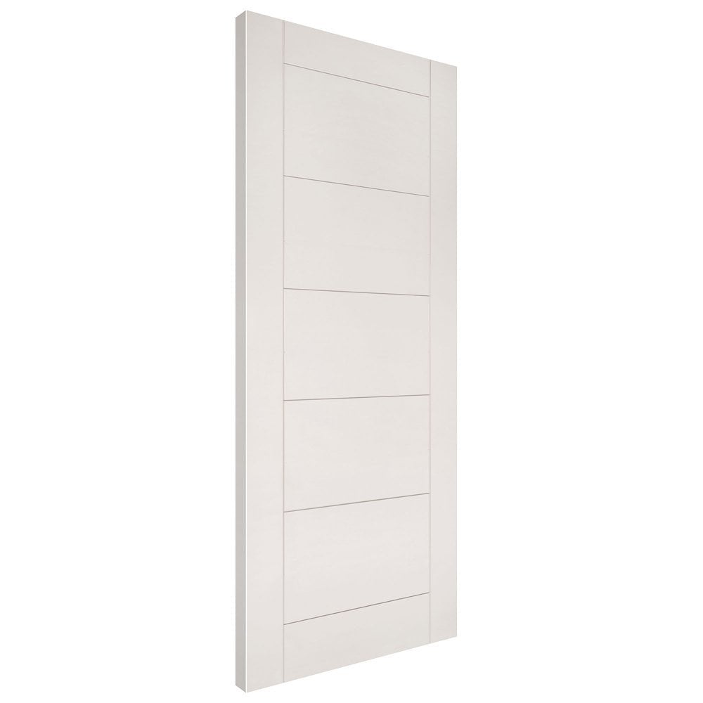 White Primed Linear 7P Door (LIN7P)