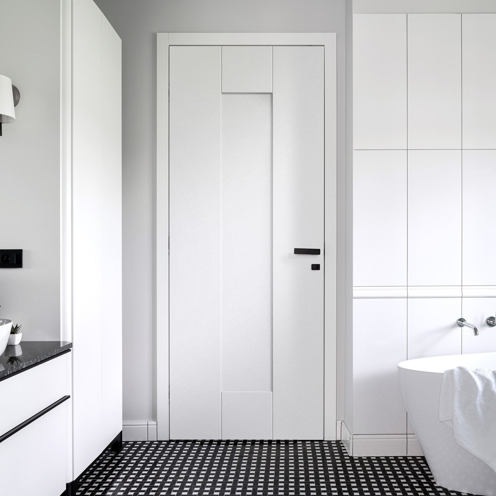 White Internal Primed Axis FD30 Fire Door (IWP1PAXFD)