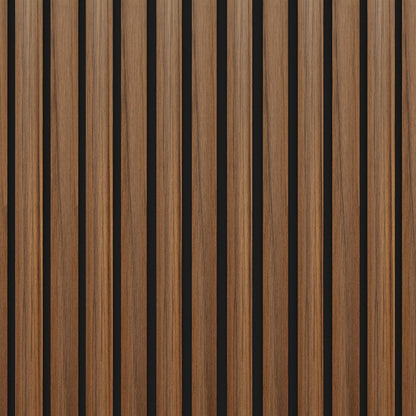 Walnut - Immersive Acoustic 21mm Fully Finished Wall Panelling (116638)