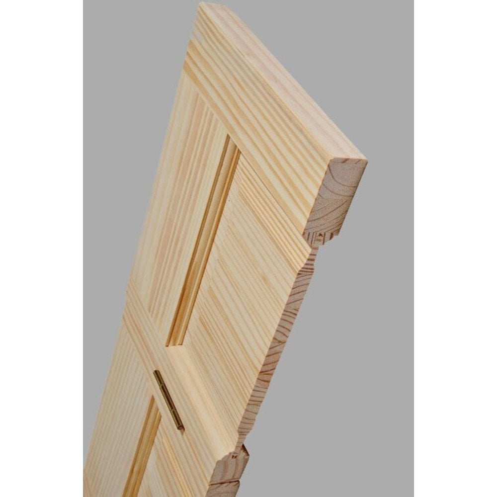 Clear Pine Internal Unfinished Malton 4 Panel Bi-Fold Door (115799)