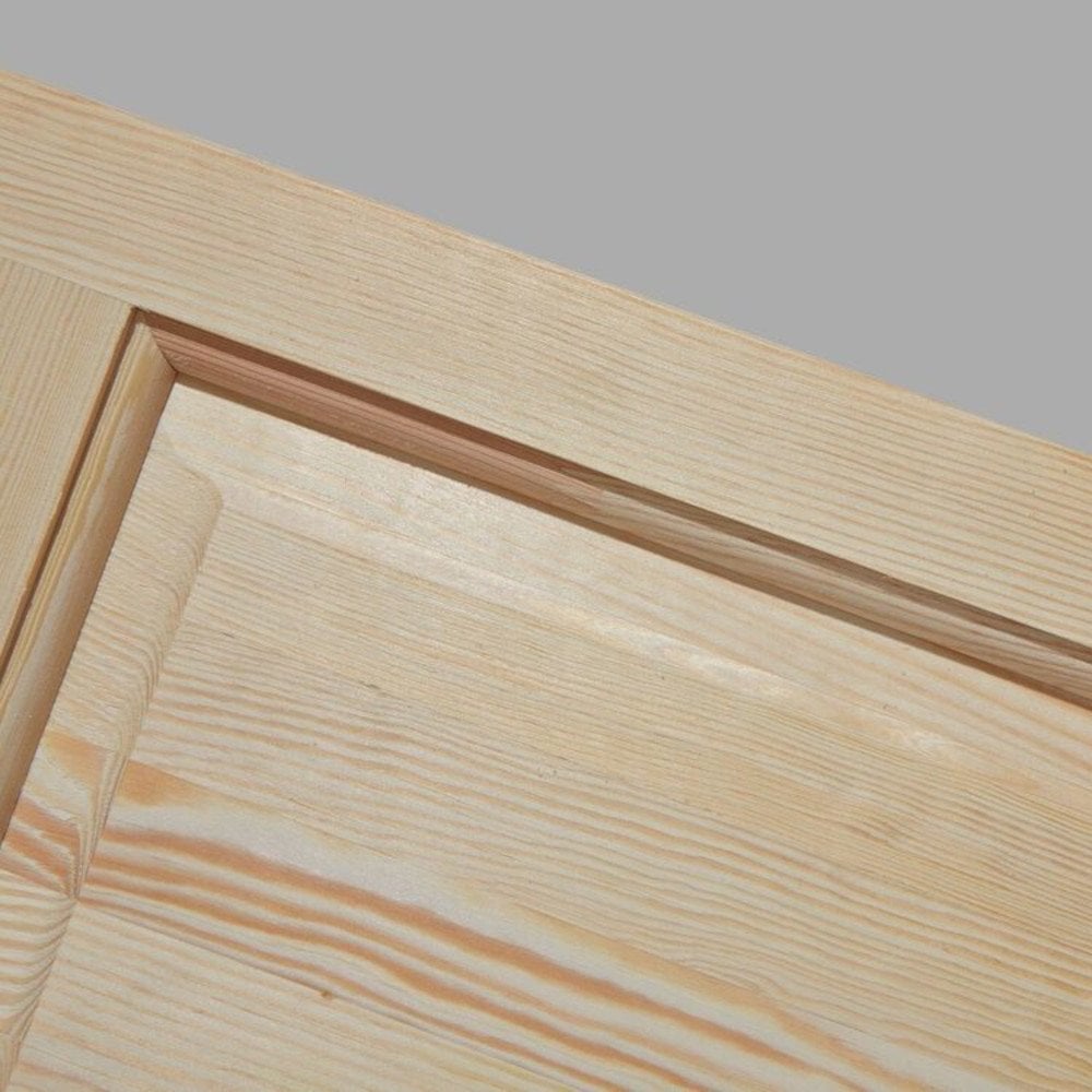 Clear Pine Internal Unfinished Malton 4 Panel Bi-Fold Door (115799)