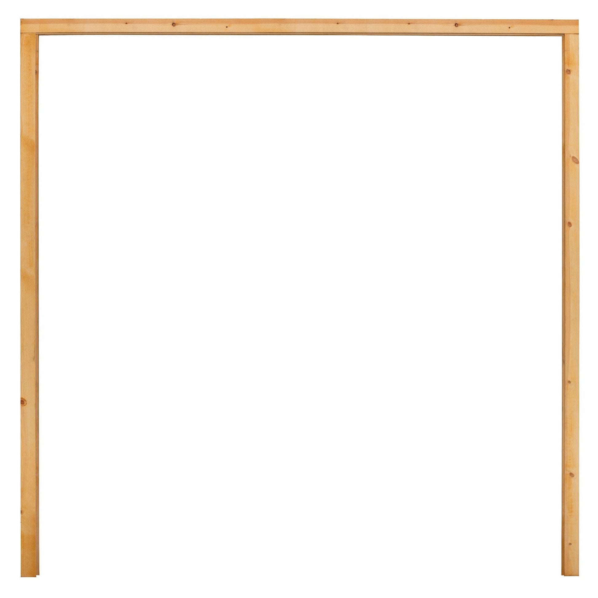 External Universal Unfinished Clear Pine Garage Door Frame (117208)