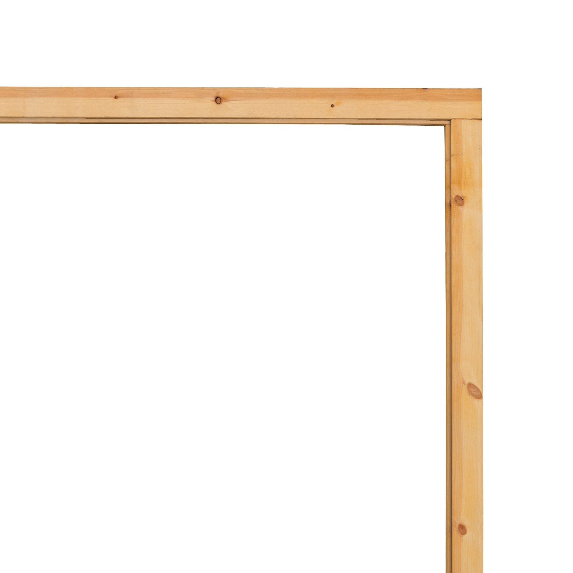 External Universal Unfinished Clear Pine Garage Door Frame (117208)