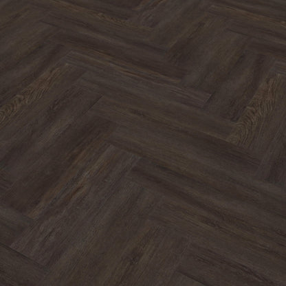 Mountain Grey - Lifestyle SPC Herringbone 5.5mm Rigid Core Vinyl Flooring (116794)
