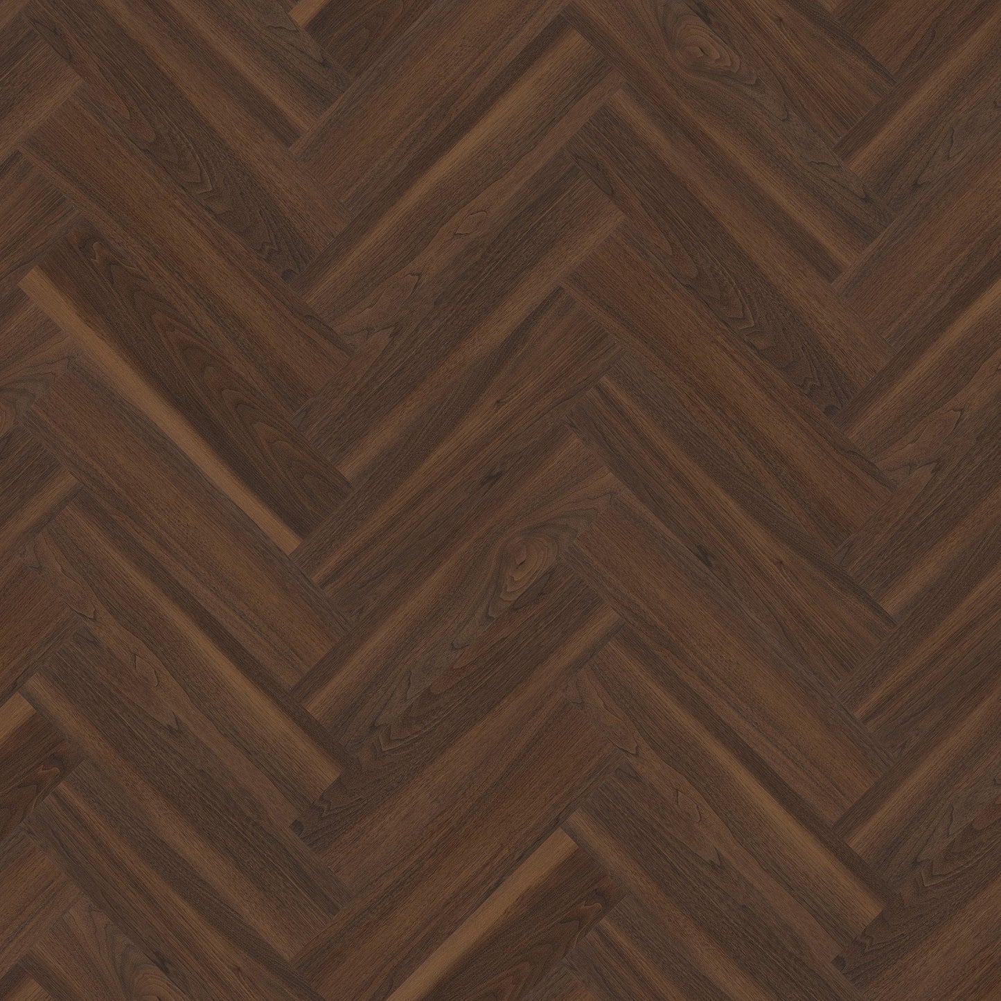 Walnut - Lifestyle SPC Herringbone 5.5mm Rigid Core Vinyl Flooring (116796)
