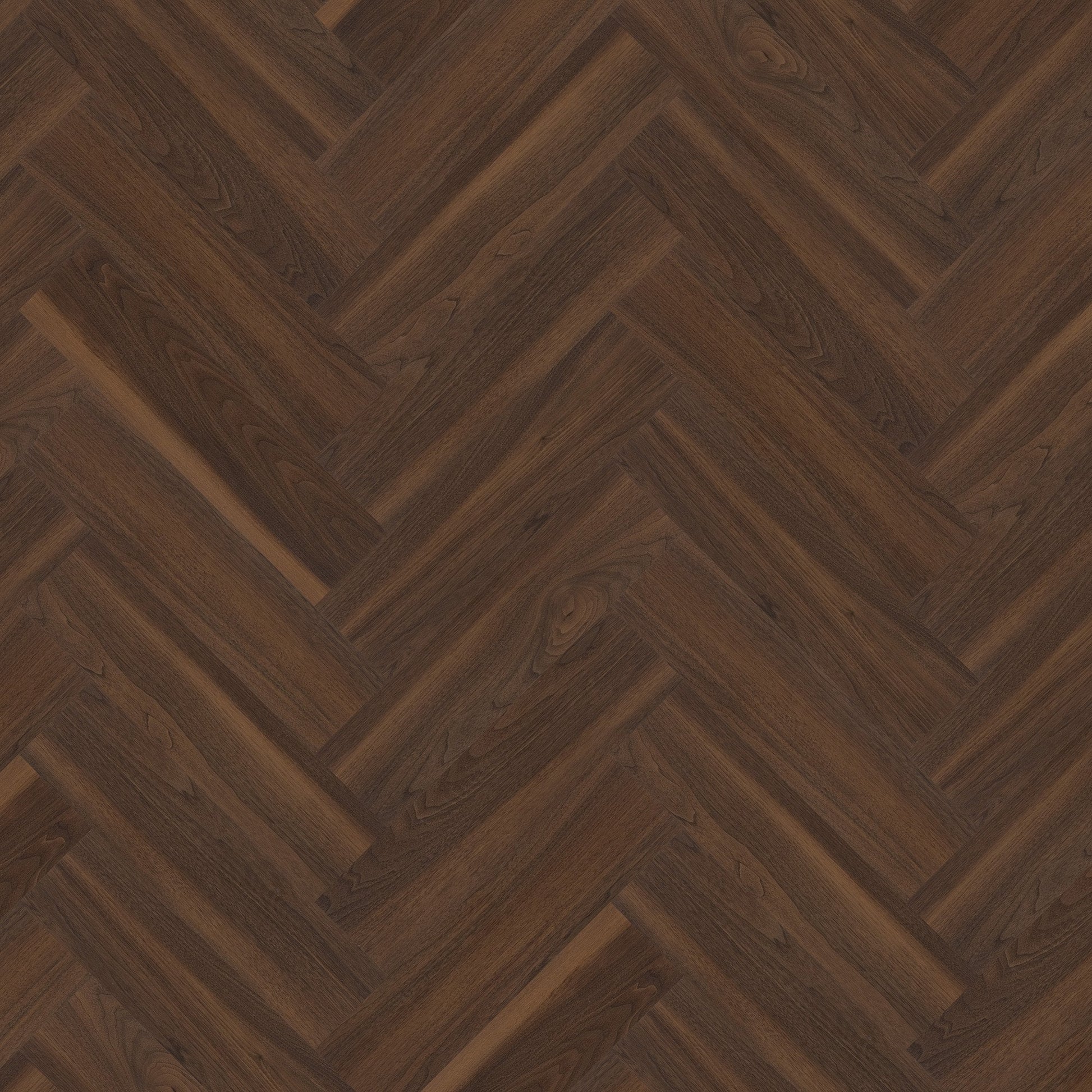 Walnut - Lifestyle SPC Herringbone 5.5mm Rigid Core Vinyl Flooring (116796)