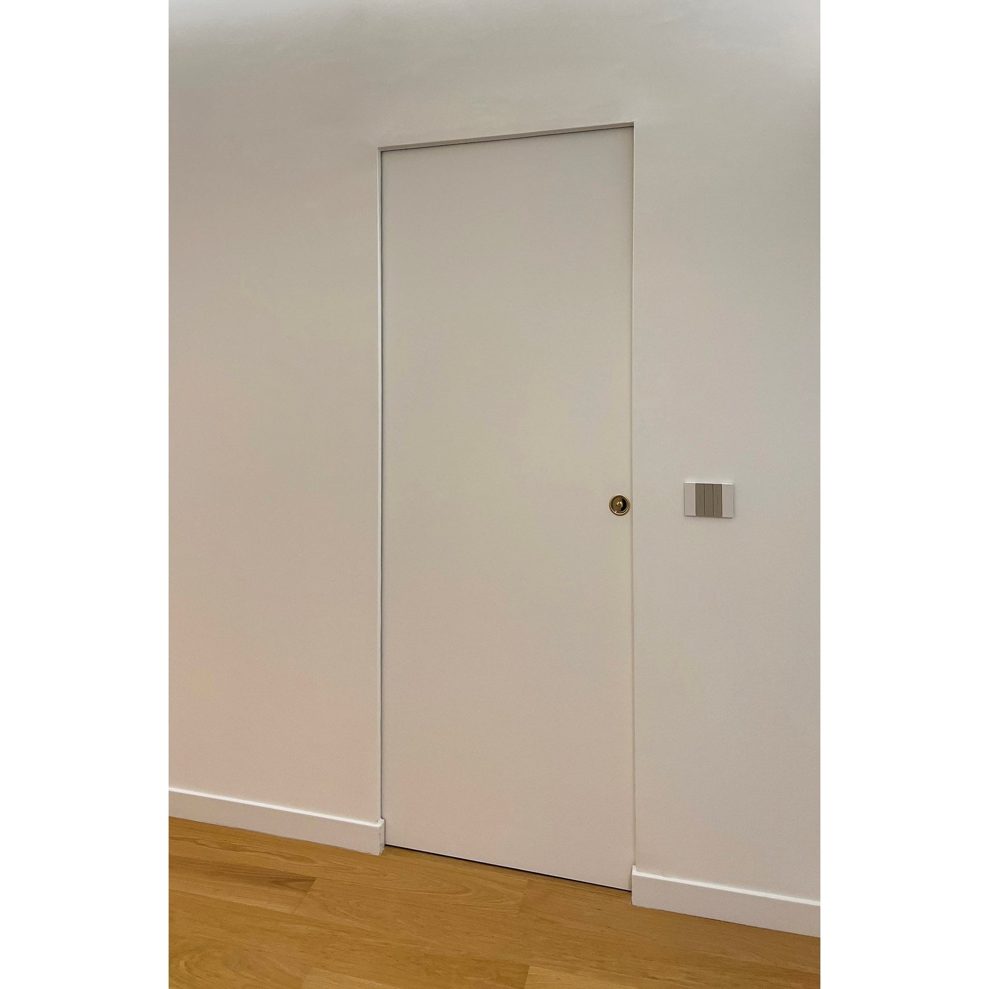 100mm Ermetika Absolute EvoKit Single Frameless Pocket Door System (118489)