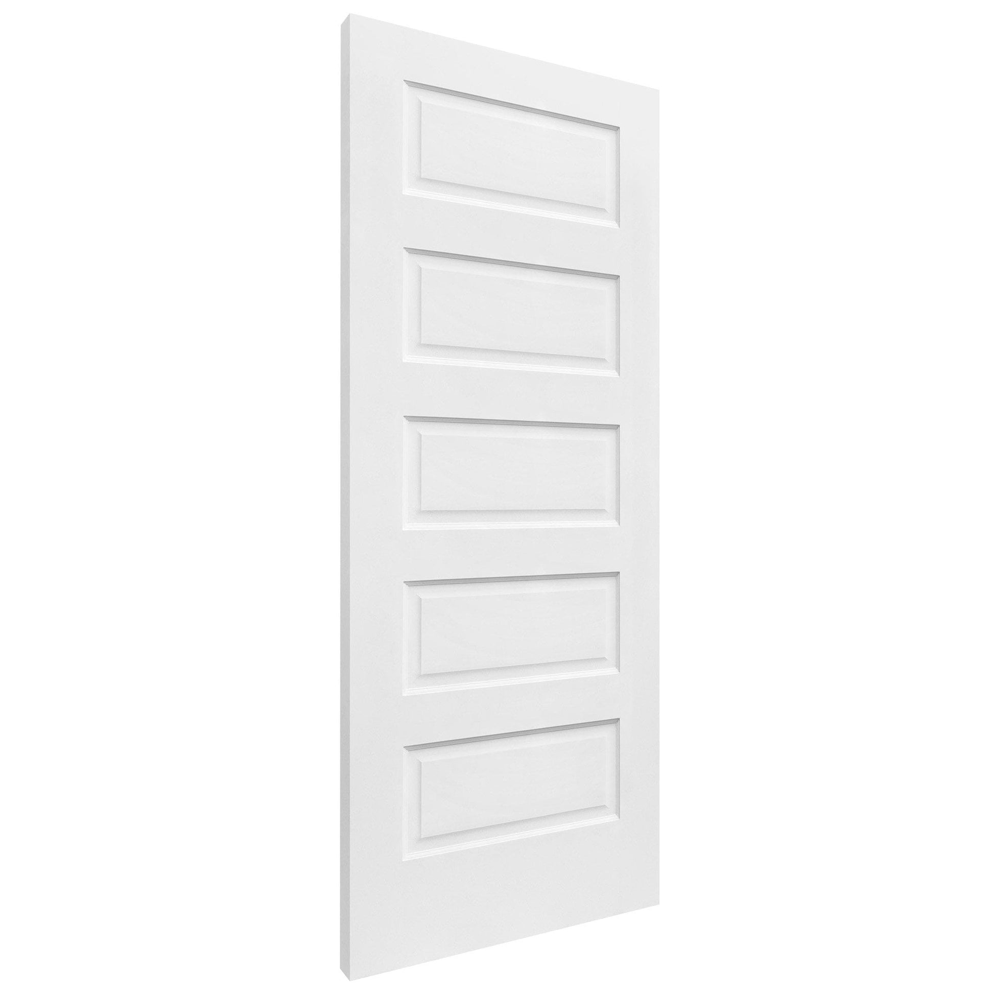 White Internal Primed 5 Panel Harlem Fire Door (116661)
