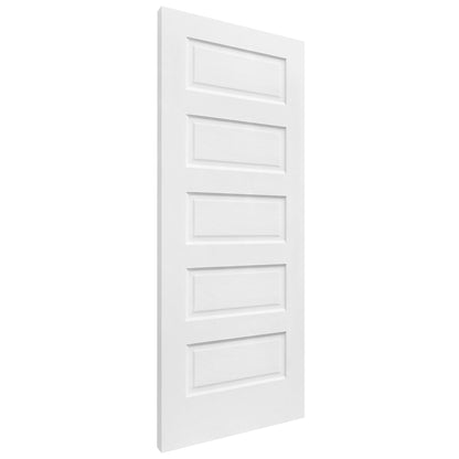 White Internal Primed 5 Panel Harlem Fire Door (116661)