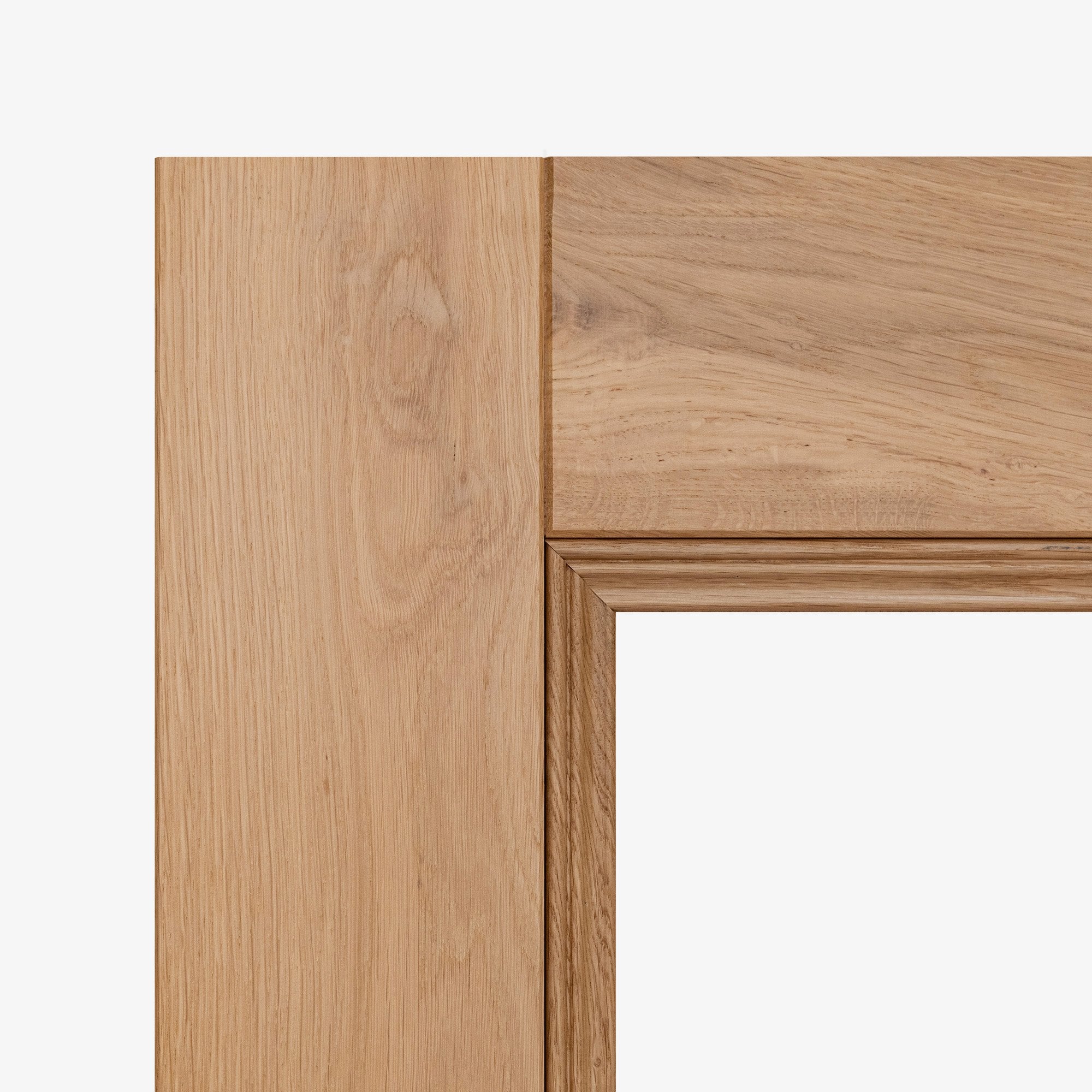 Liberty Doors Internal Fully Finished Rustic Oak Victorian 2 Light