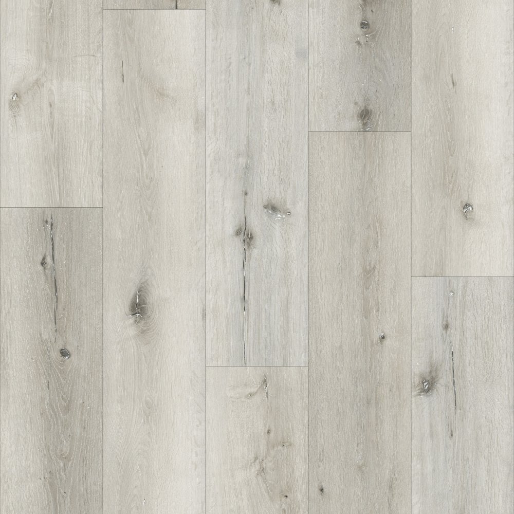 Liberty Floors | 5mm Luxury White Rock Oak Engineered Sample - SKU-305102 - SPC-LSP-005