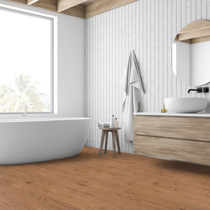 Natural Oak - Premier 14mm Brushed UV lacquer Engineered Real Wood Flooring (75571)