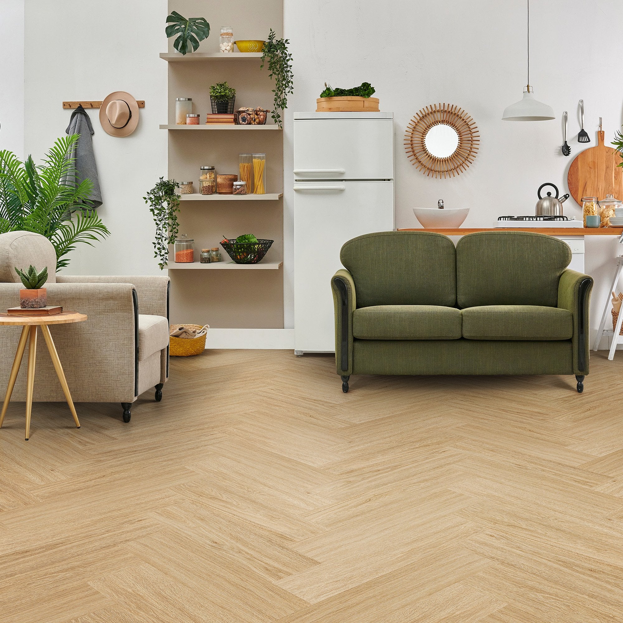 Herringbone Vinyl Flooring | Leader Trade