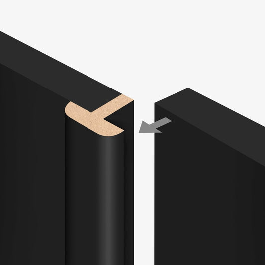 Black Internal Painted 35mm Door Pair Maker (113858)