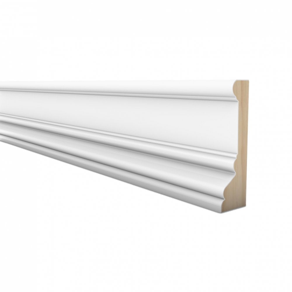 White - 2.4m Painted Architrave Moulding (120097)