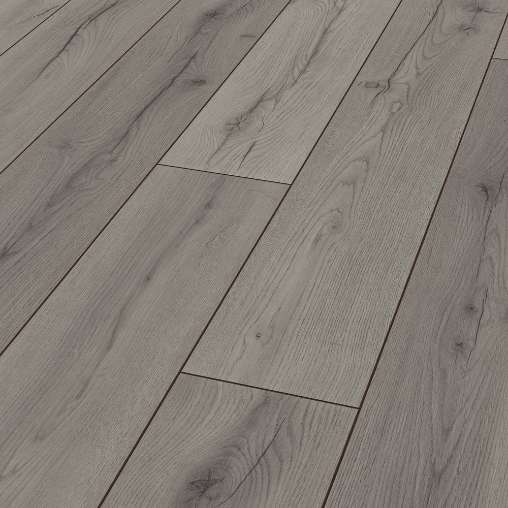Liberty Floors | Advanced 8mm Century Oak Grey Laminate Sample - SKU-324571 - D4175