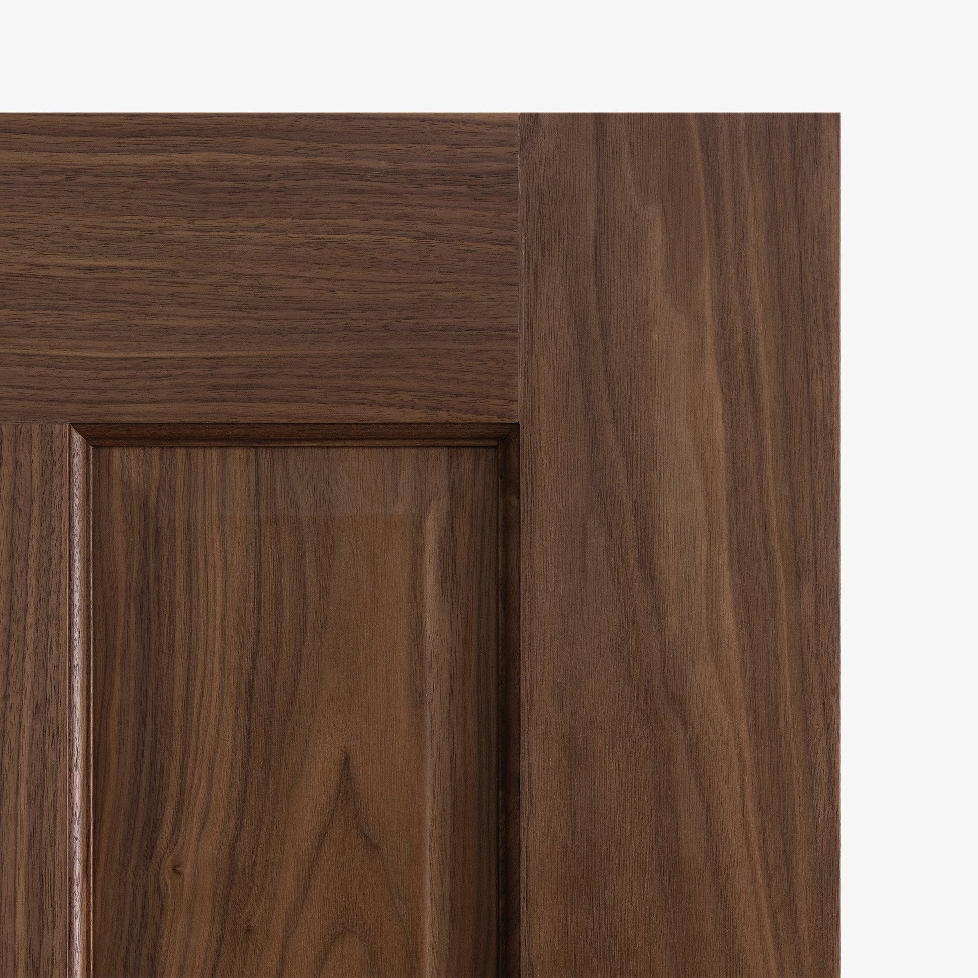 Internal Walnut  Fully Finished 4 Panel Victorian FD30 Fire Door (117105)